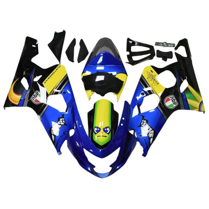 2004-2005 Suzuki GSXR 600/750 K4 Fairing Kit Bodywork Plastic ABS