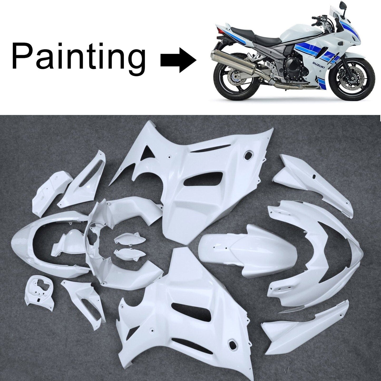 2012-2014 Suzuki GSX1250 FA Fairing Kit Bodywork Plastic ABS