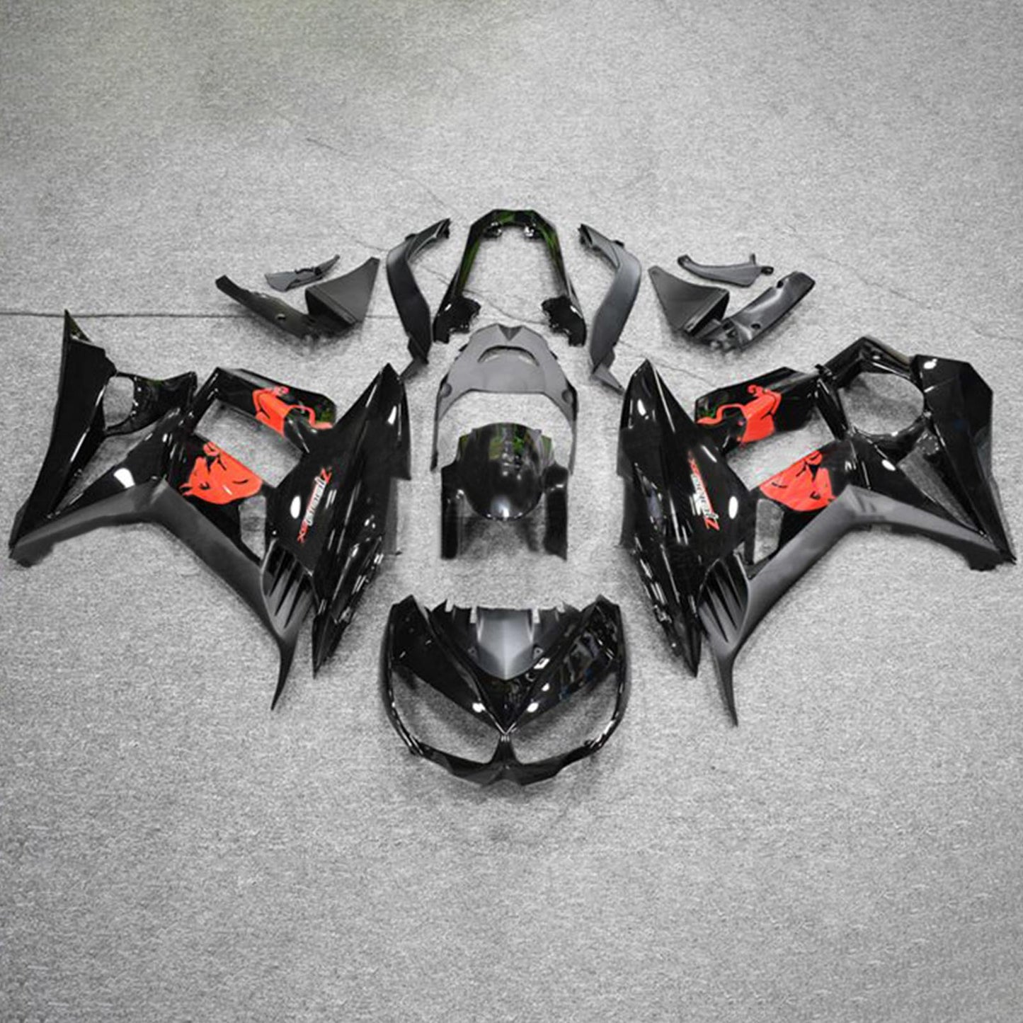 2010-2015 Kawasaki Z1000SX Fairing Kit Bodywork Plastic ABS