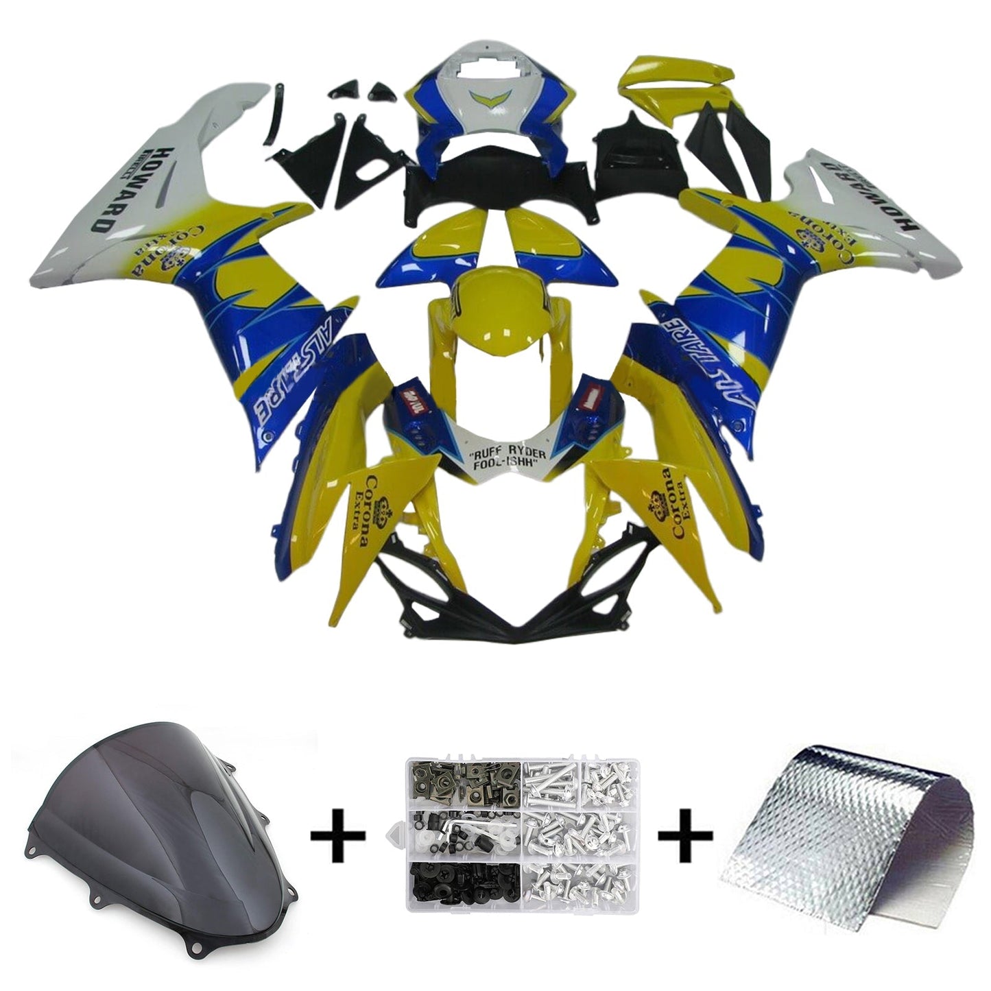 2011-2025 Suzuki GSXR 600/750 K11 Fairing Kit Bodywork Plastic ABS