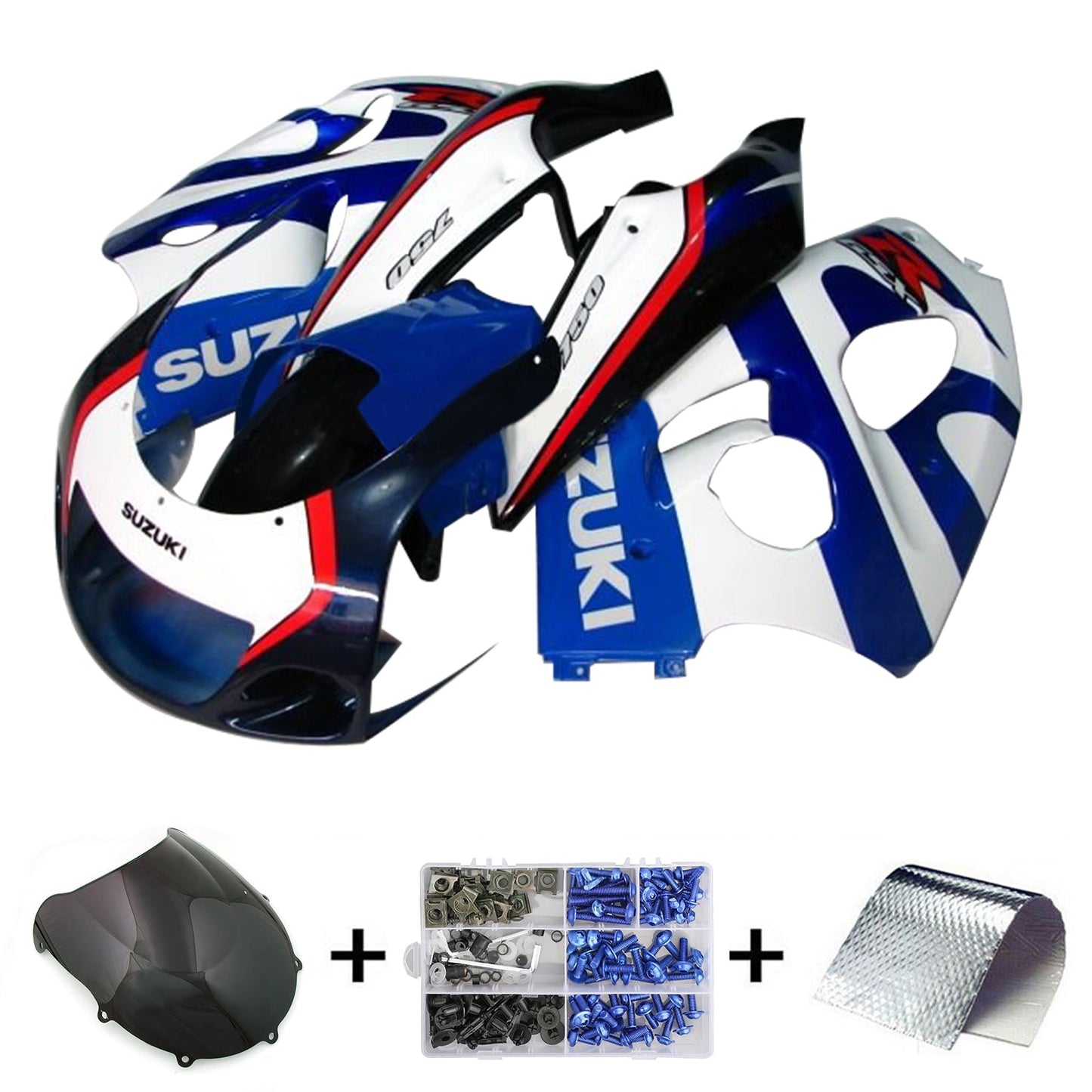 Suzuki GSXR600 1996-2000 GSXR750 1996-1999 Fairing Kit Bodywork
