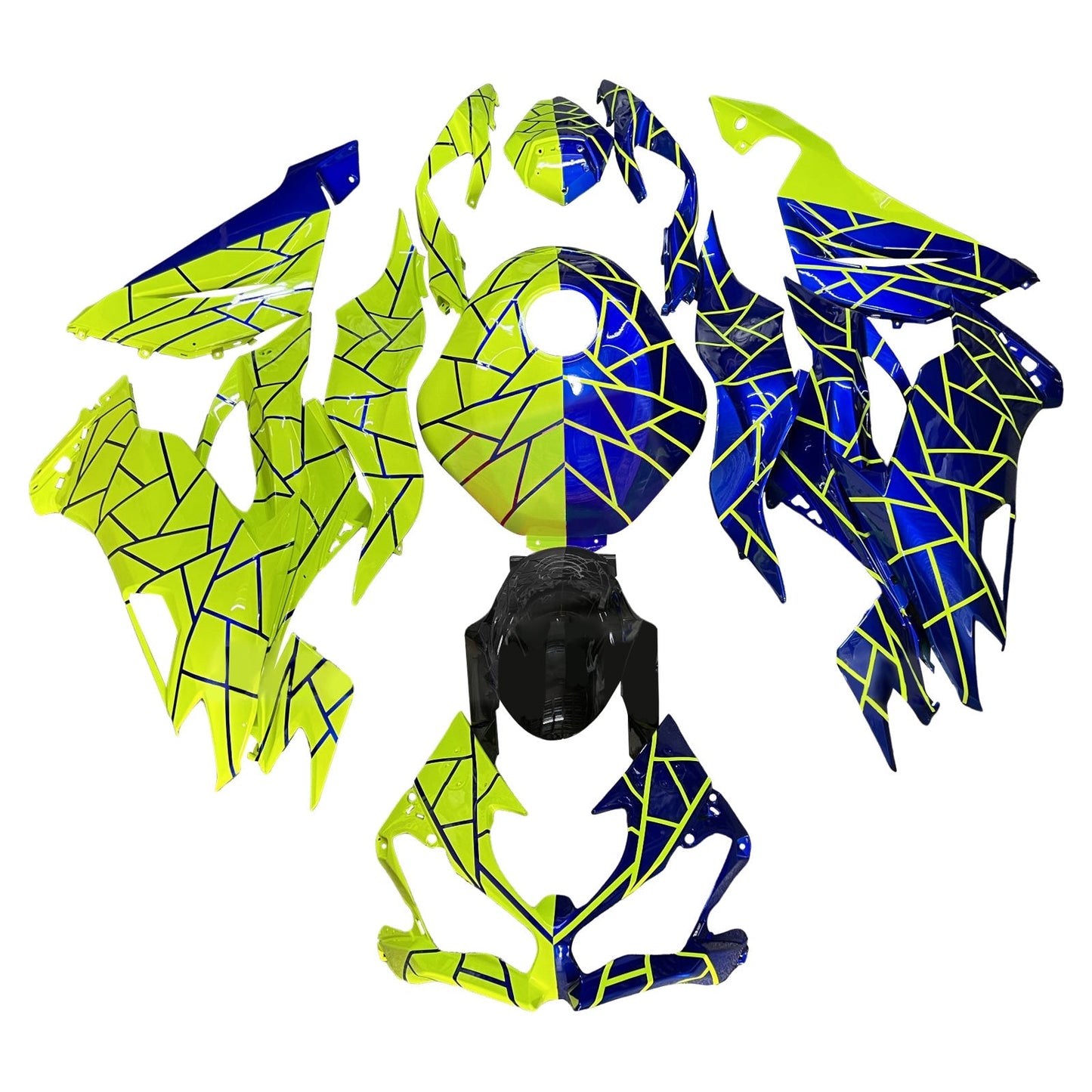 2019-2023 Kawasaki ZX6R Fairing Kit Bodywork Plastic ABS