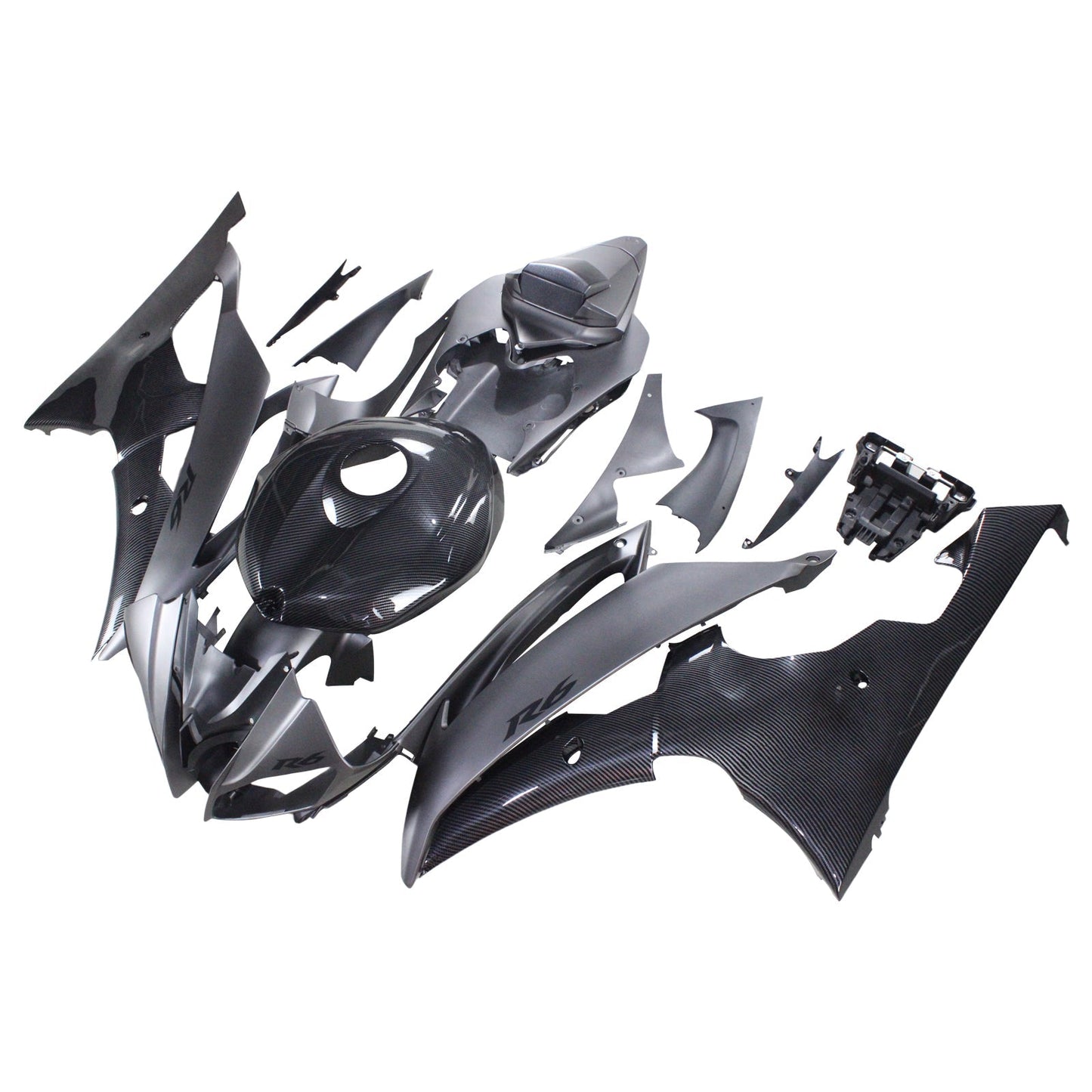 2008-2016 Yamaha YZF 600 R6 Fairing Kit Bodywork Plastic ABS