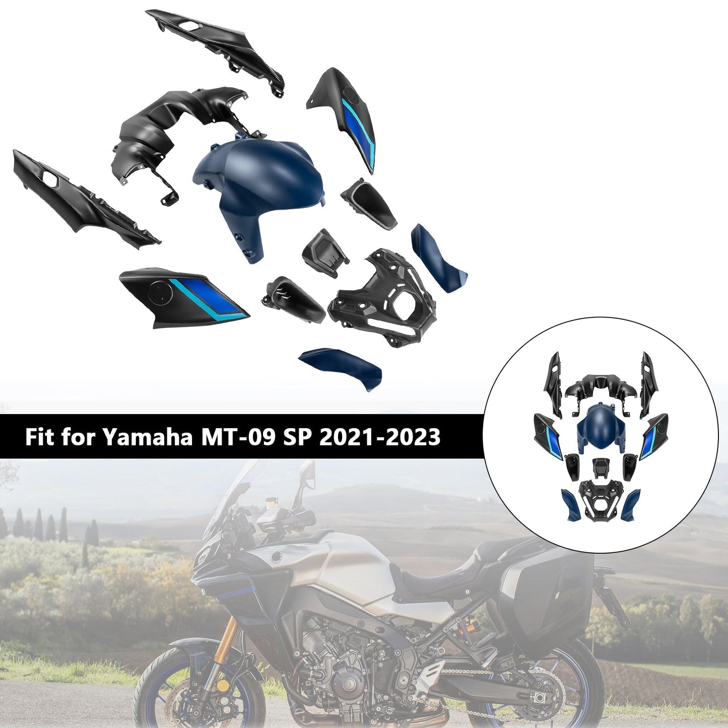 2021-2023 Yamaha MT-09 / MT-09 SP Fairing Kit
