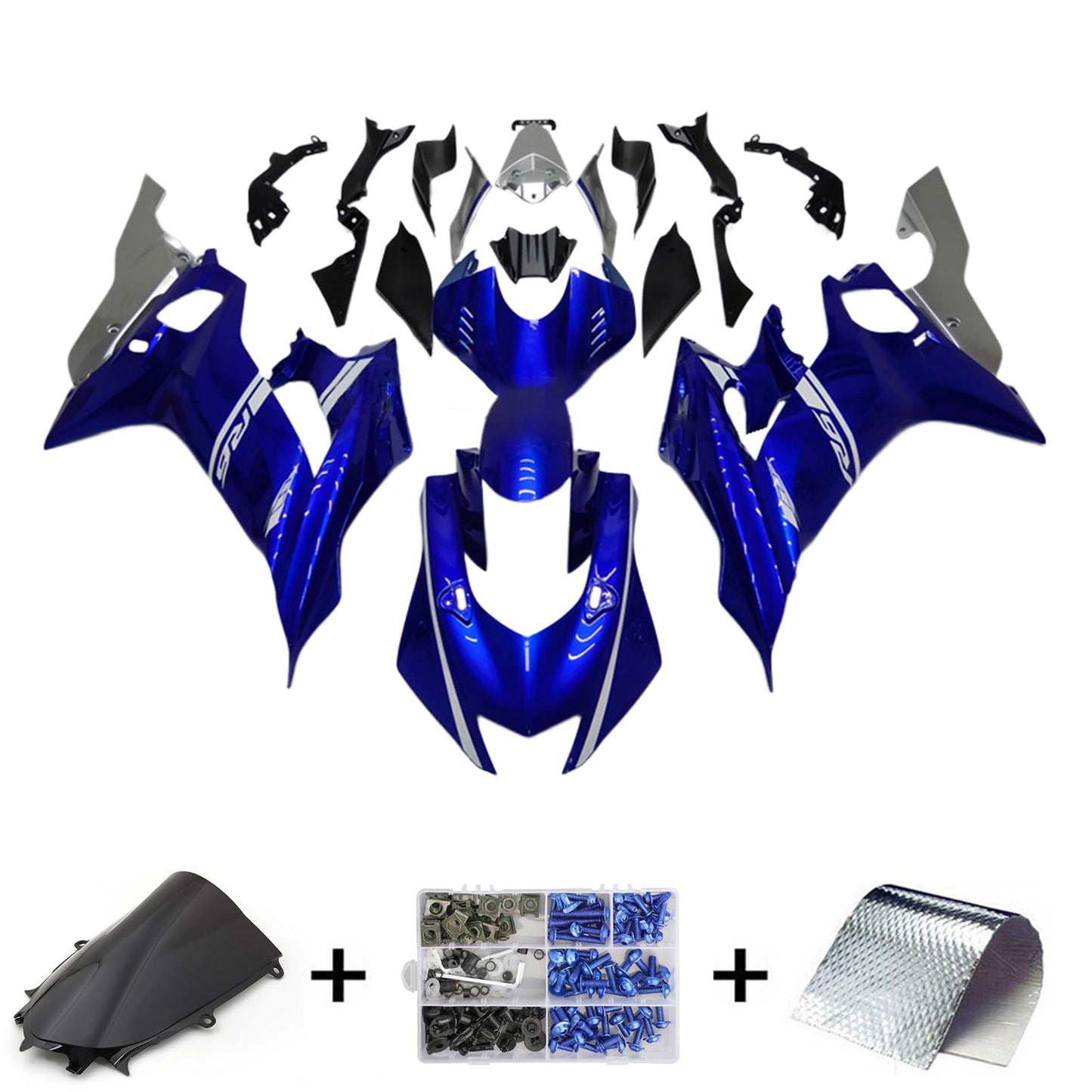 2017-2023 Yamaha YZF-R6 Fairing Kit Bodywork Plastic ABS