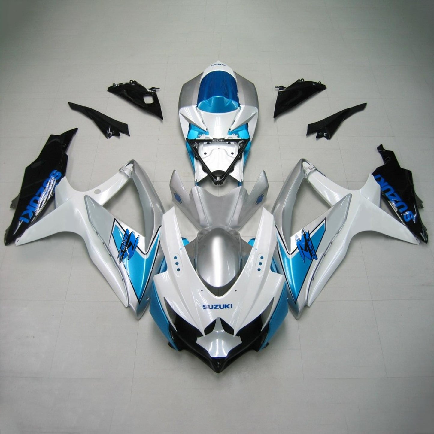 2008-2010 Suzuki GSXR 600/750 Fairing Kit Bodywork Plastic ABS K8