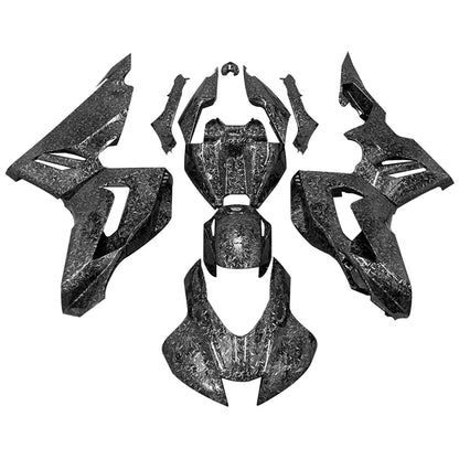 Motorcycle Fairing - 2020-2023 CBR1000RR-R HONDA CARBON FIBER MARBLE BLACK FAIRING KIT