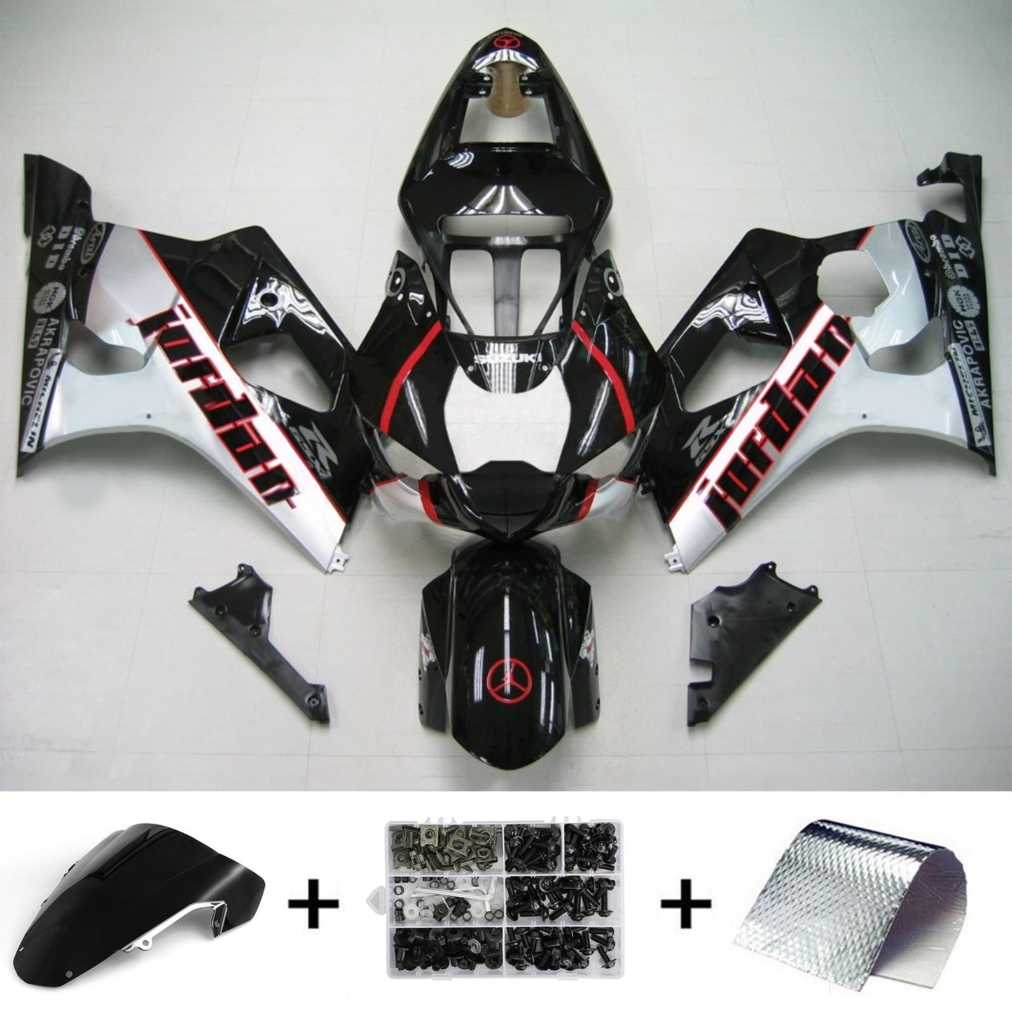 2003-2004 Suzuki GSXR1000 Fairing Kit K3