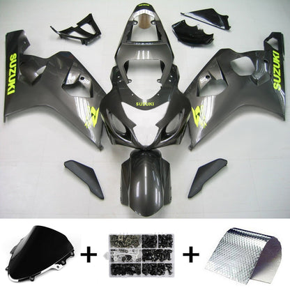 2004-2005 Suzuki GSXR 600/750 Fairing Kit Bodywork Plastic ABS