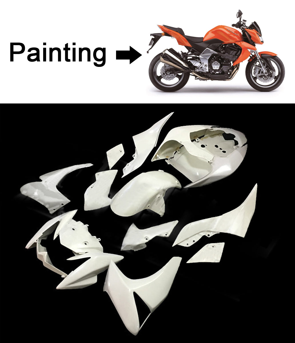 2003-2006 Kawasaki Z1000 Fairing Kit Bodywork Plastic ABS