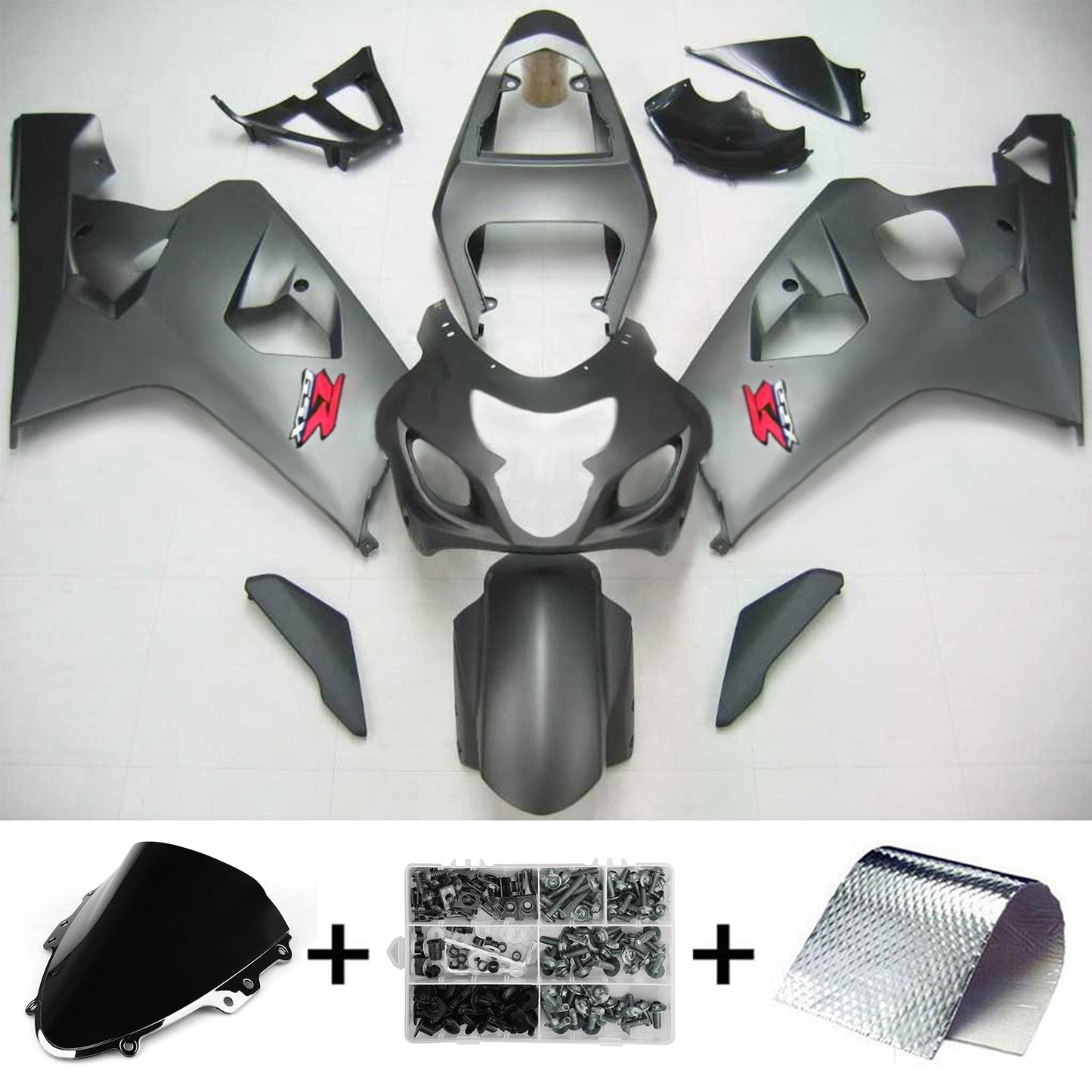 2004-2005 Suzuki GSXR 600/750 Fairing Kit Bodywork Plastic ABS