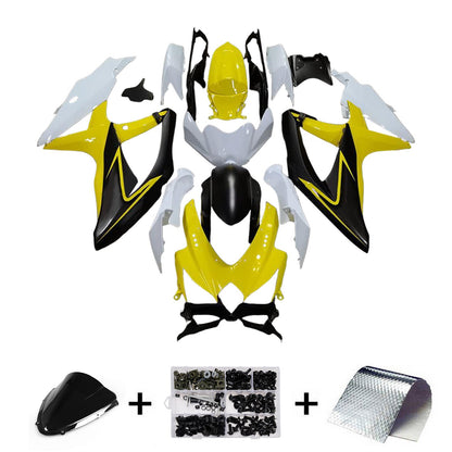 2008-2010 Injection Fairing Kit Bodywork Plastic ABS For Suzuki GSXR 600/750 K8