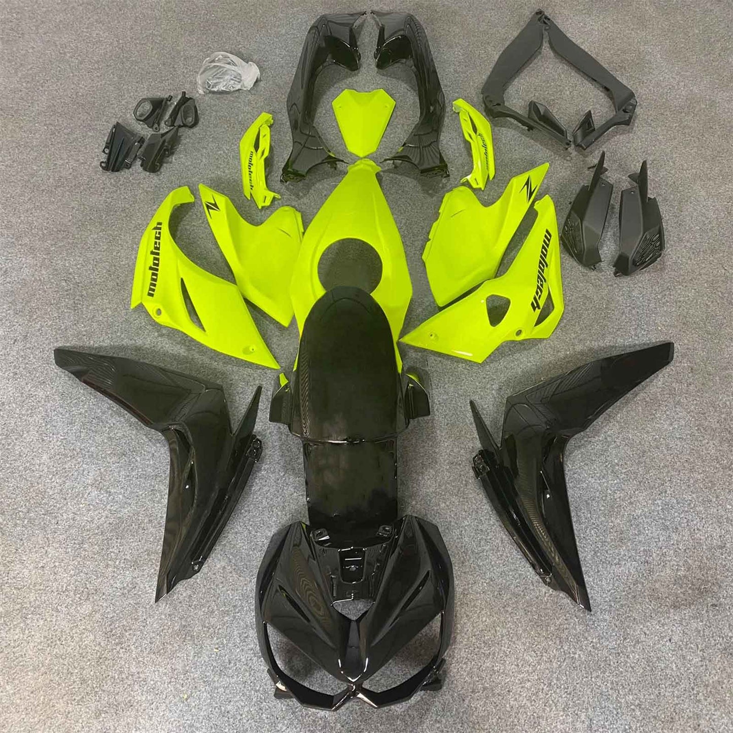 2014-2017 Kawasaki Z1000 Fairing Kit Bodywork Plastic ABS