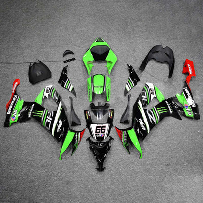 2008-2010 Kawasaki ZX10R Fairing Kit Bodywork Plastic ABS