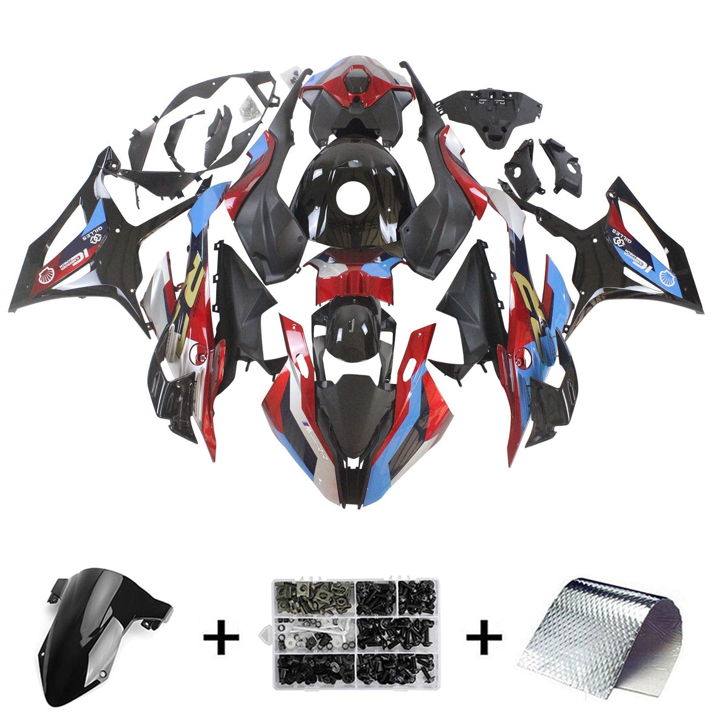 2023-2024 BMW S1000RR Fairing Kit Bodywork Plastic ABS