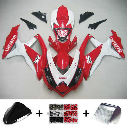 2008-2010 Suzuki GSXR 600/750 Fairing Kit Bodywork Plastic ABS K8