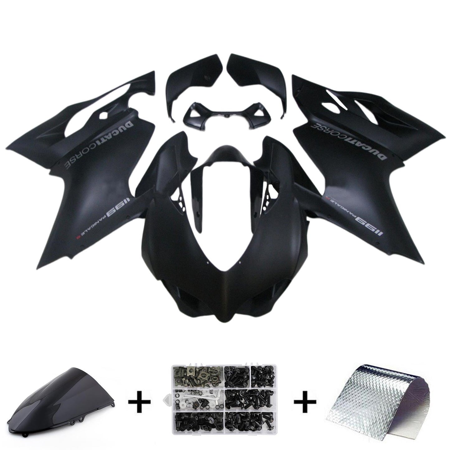 2012-2015 Ducati 1199 899 Fairing Kit Bodywork Plastic ABS
