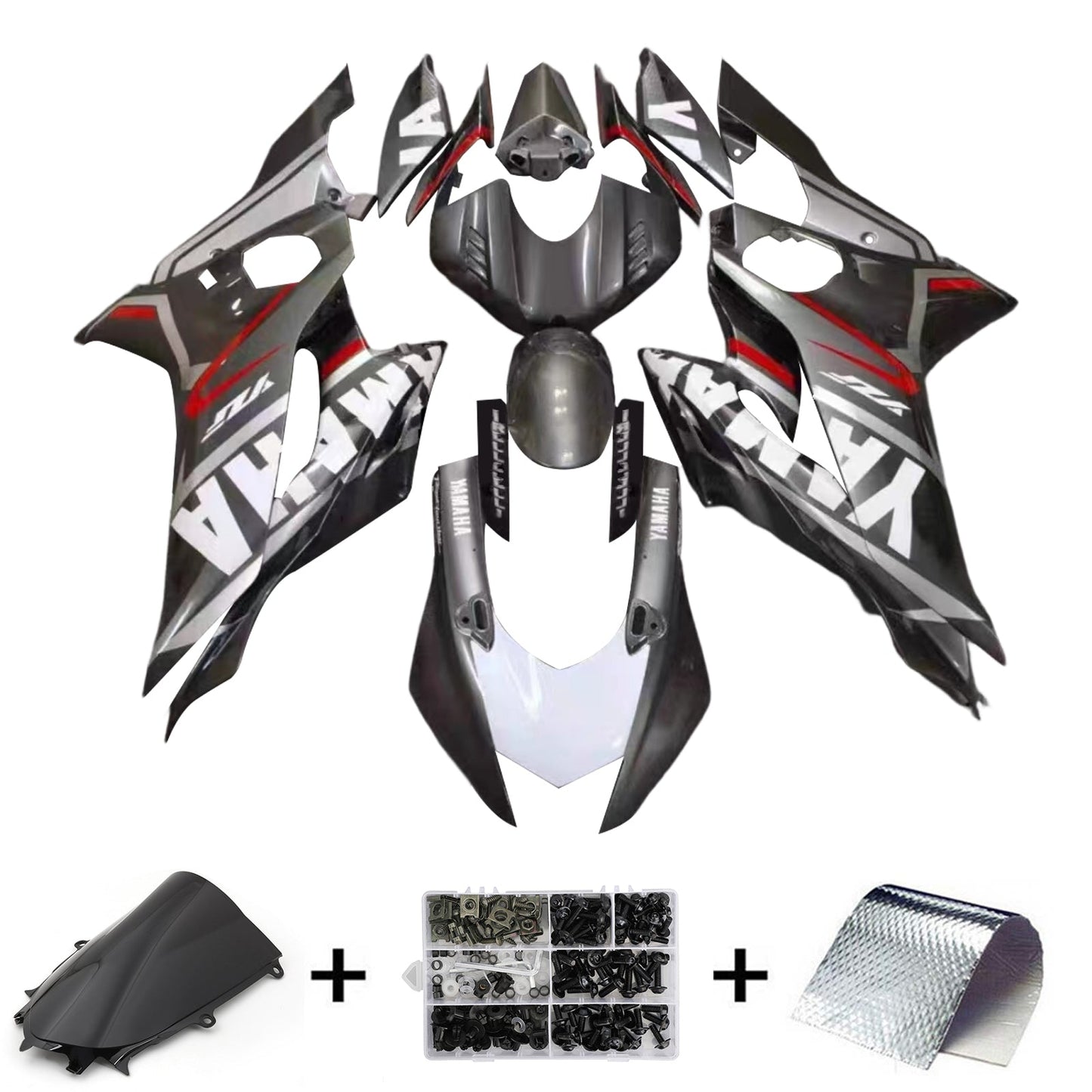2017-2023 Yamaha YZF-R6 Fairing Kit Bodywork Plastic ABS