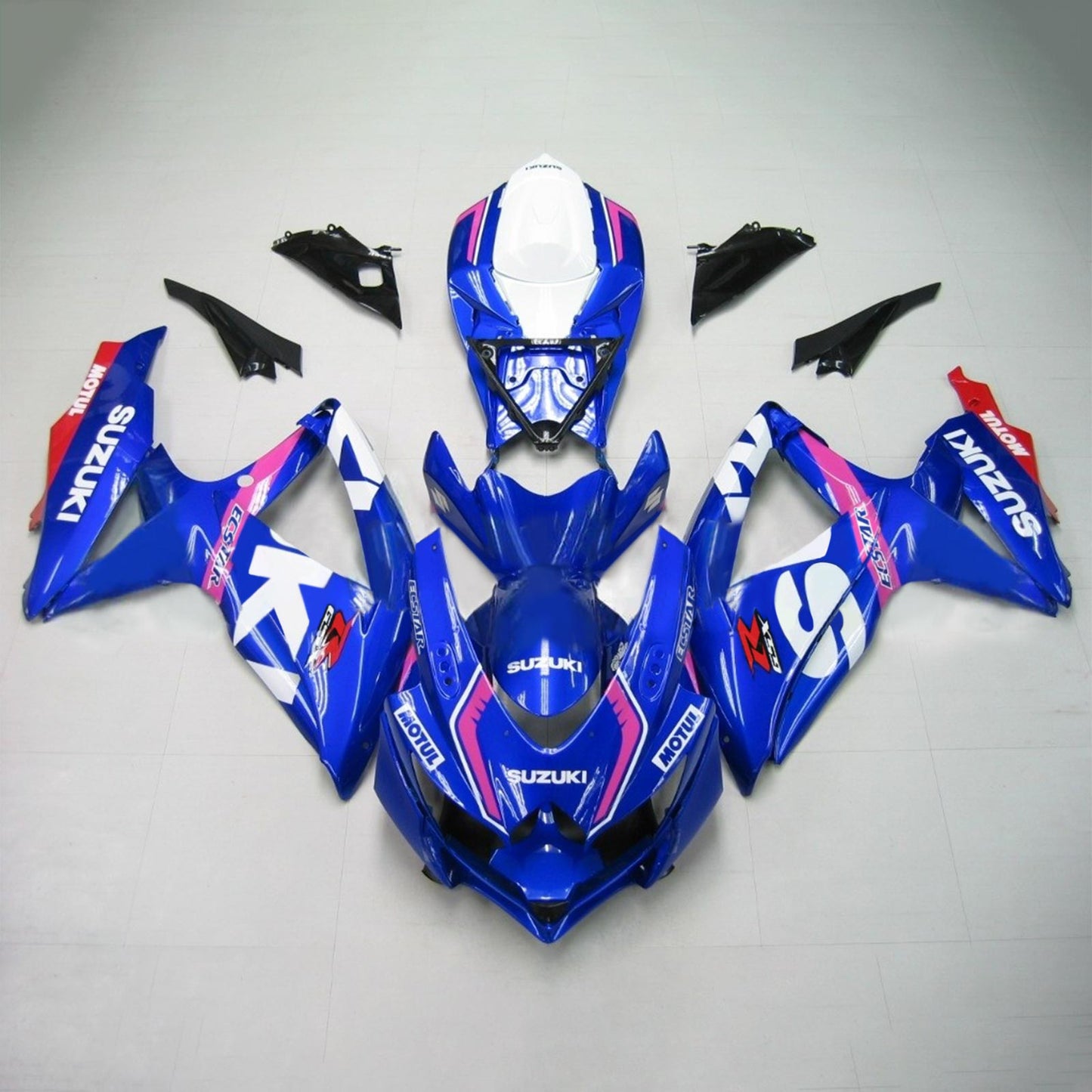 2008-2010 Suzuki GSXR 600/750 Fairing Kit Bodywork Plastic ABS K8