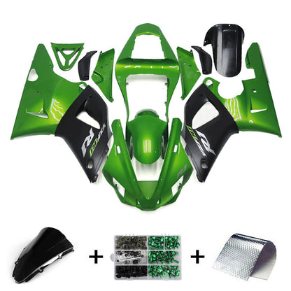 2000-2001 Yamaha YZF 1000 R1 Fairing Kit Bodywork Plastic ABS