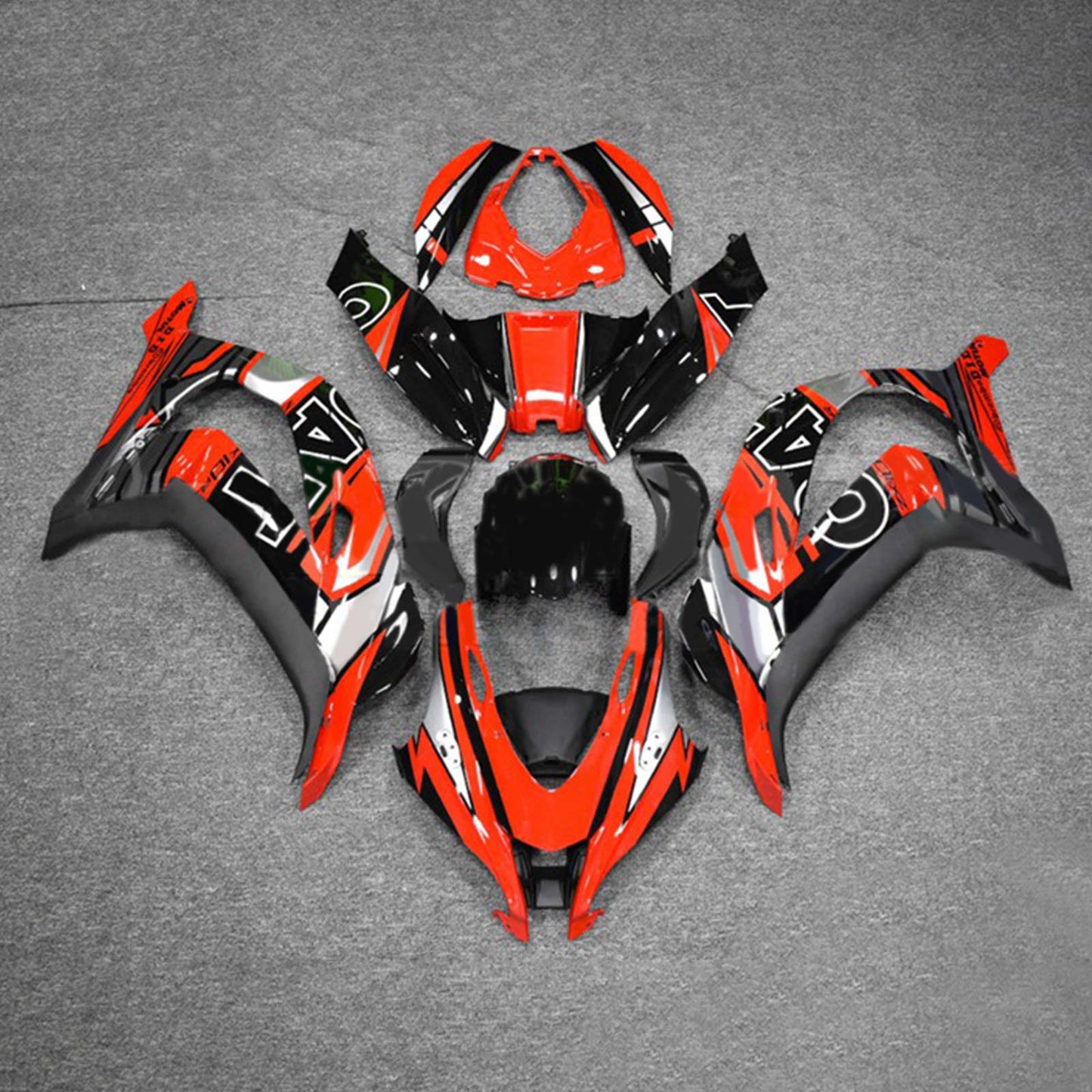 2016-2020 Kawasaki ZX10R Fairing Kit Bodywork Plastic ABS