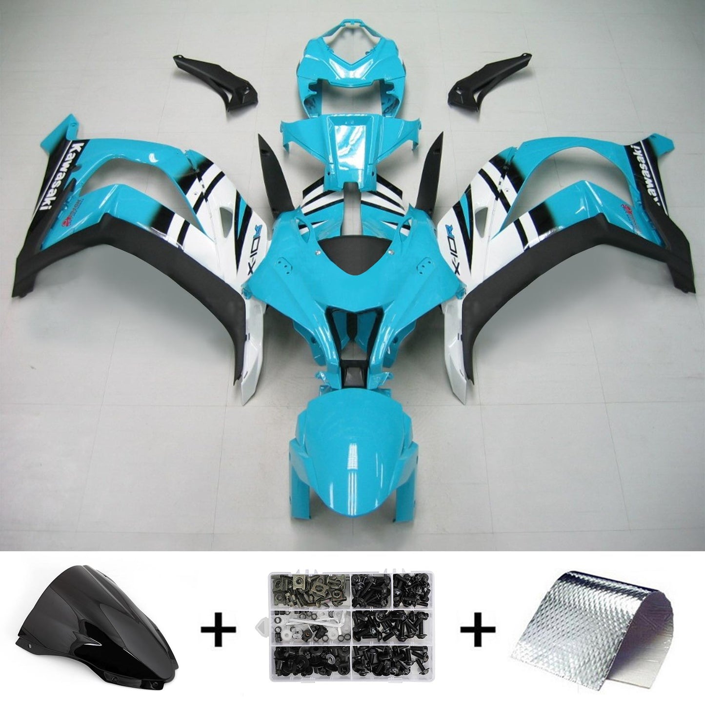 2021-2025 Kawasaki ZX-10R ZX-10RR Fairing Kit Bodywork ABS