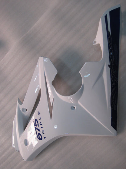 2009-2012 Fairings Triumph Daytona 675 White Blue Daytona  Generic