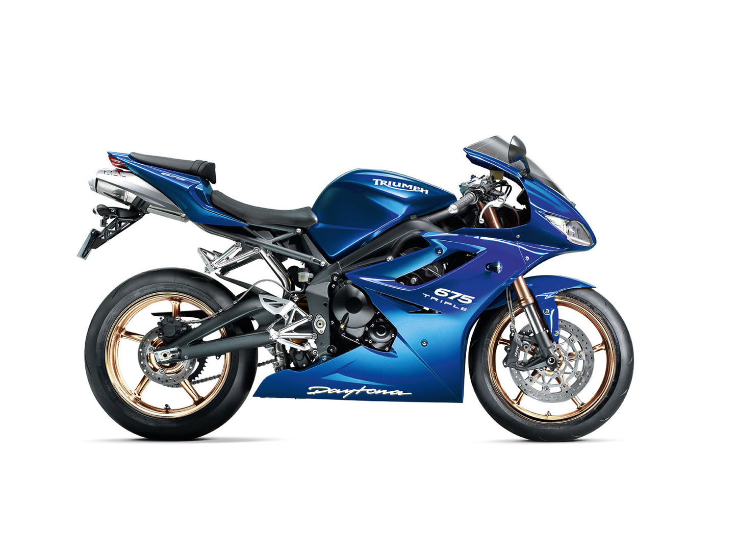 2009-2012 Fairings Triumph Daytona 675 Blue Daytona  Generic