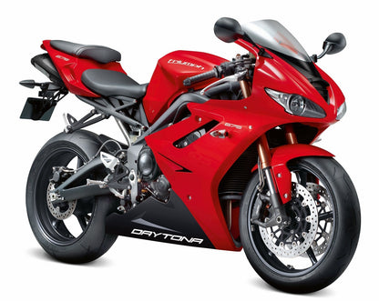 2009-2012 Fairings Triumph Daytona Red Black Daytona  Generic