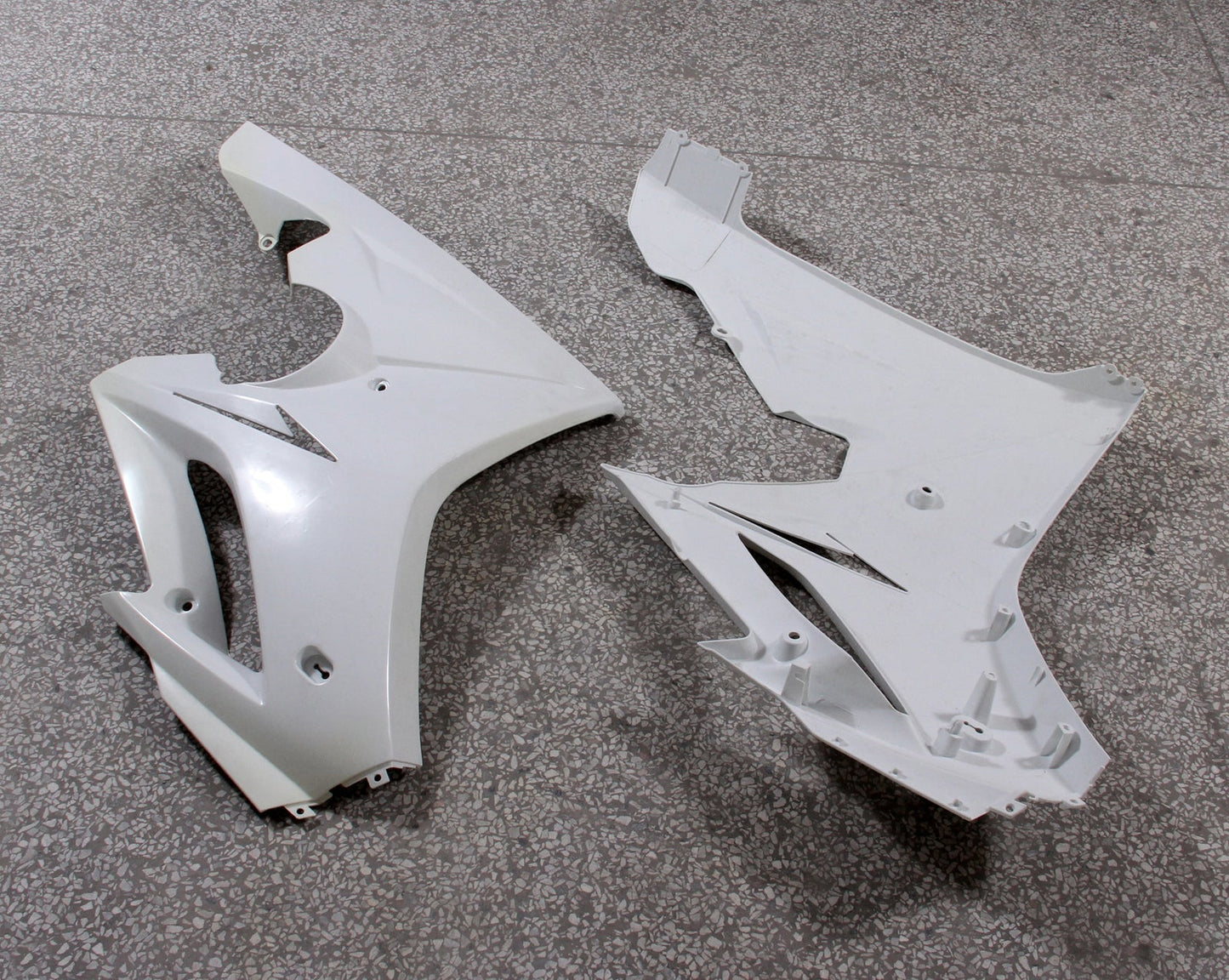 2009-2012 Fairings Triumph Daytona 675 White Blue 675  Generic