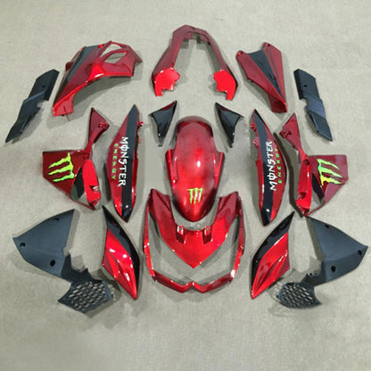 2010-2013 Kawasaki Z1000 Fairing Kit Bodywork Plastic ABS