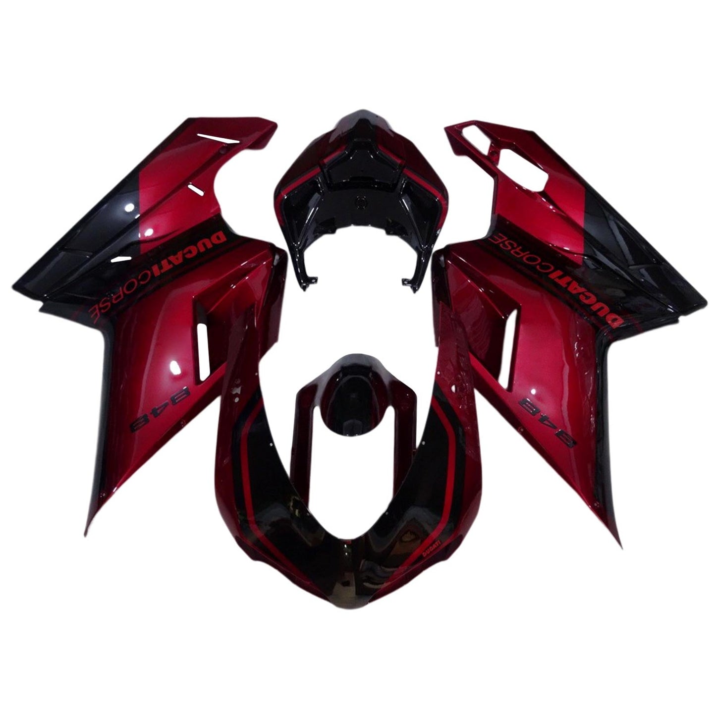 2007-2011 Ducati 1098 1198 848 Fairing Kit Bodywork ABS