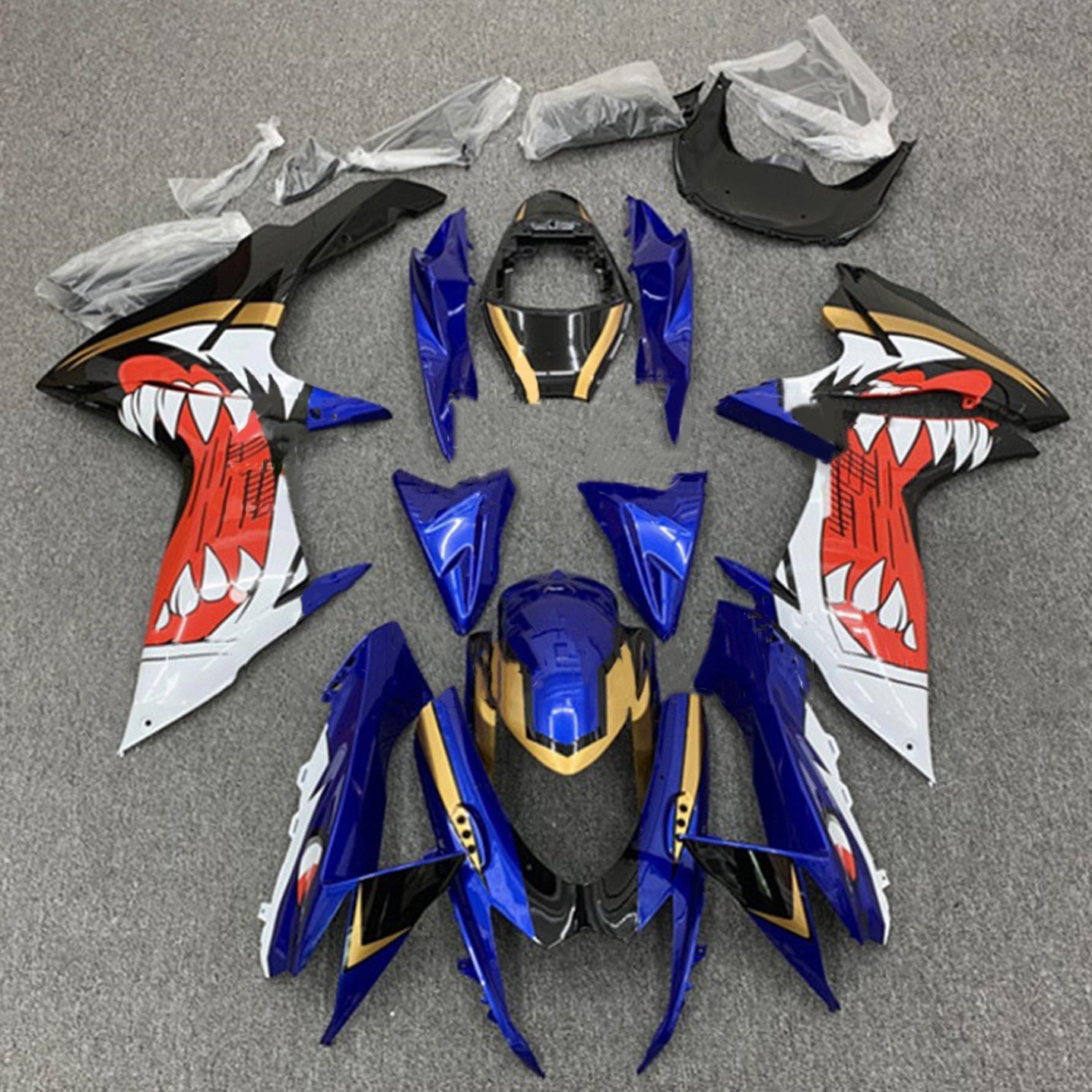 2011-2025 Suzuki GSXR 600/750 K11 Fairing Kit Bodywork Plastic ABS