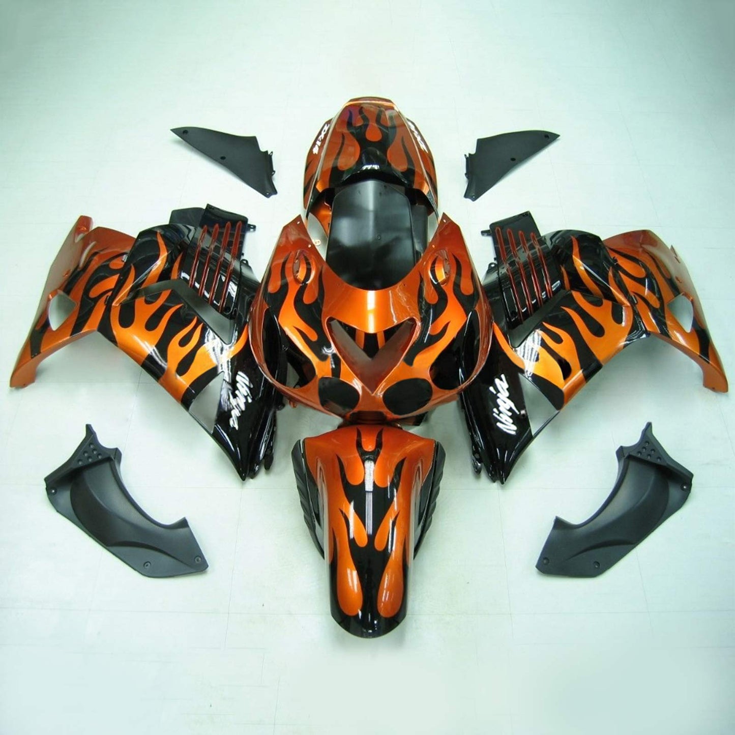 2006-2011 Kawasaki ZX14R Fairing Kit Bodywork Plastic ABS
