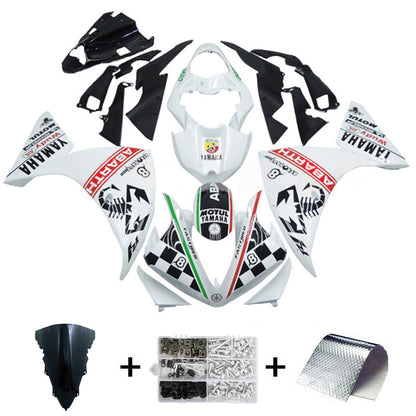 2012-2014 Yamaha YZF-R1 Fairing Kit Bodywork Plastic ABS