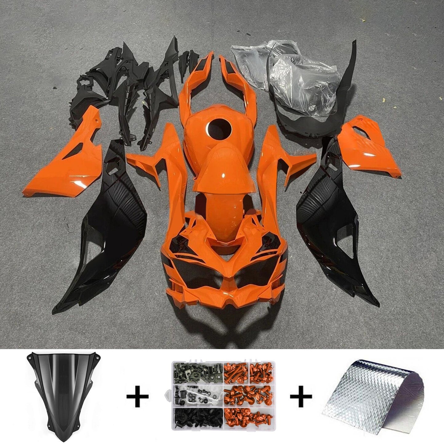 2019-2024 Kawasaki Ninja ZX-25R ZX-4R ZX-4RR Fairing Kit