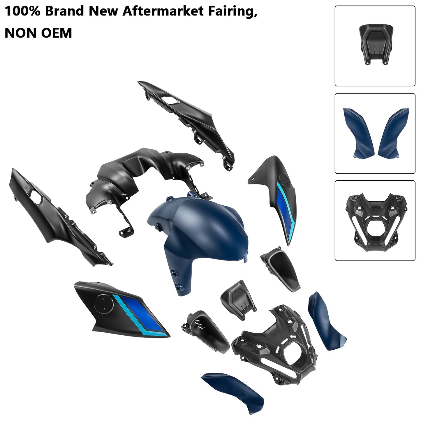 2021-2023 Yamaha MT-09 / MT-09 SP Fairing Kit