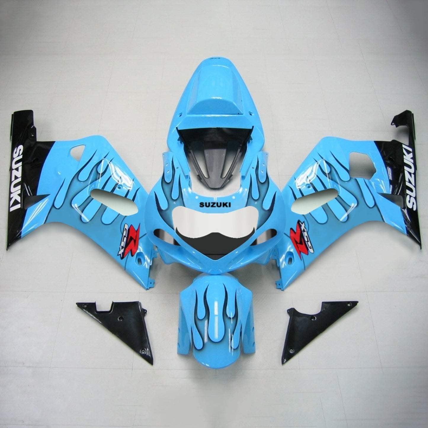 2001-2003 Suzuki GSXR750 Fairing Kit Bodywork Plastic ABS