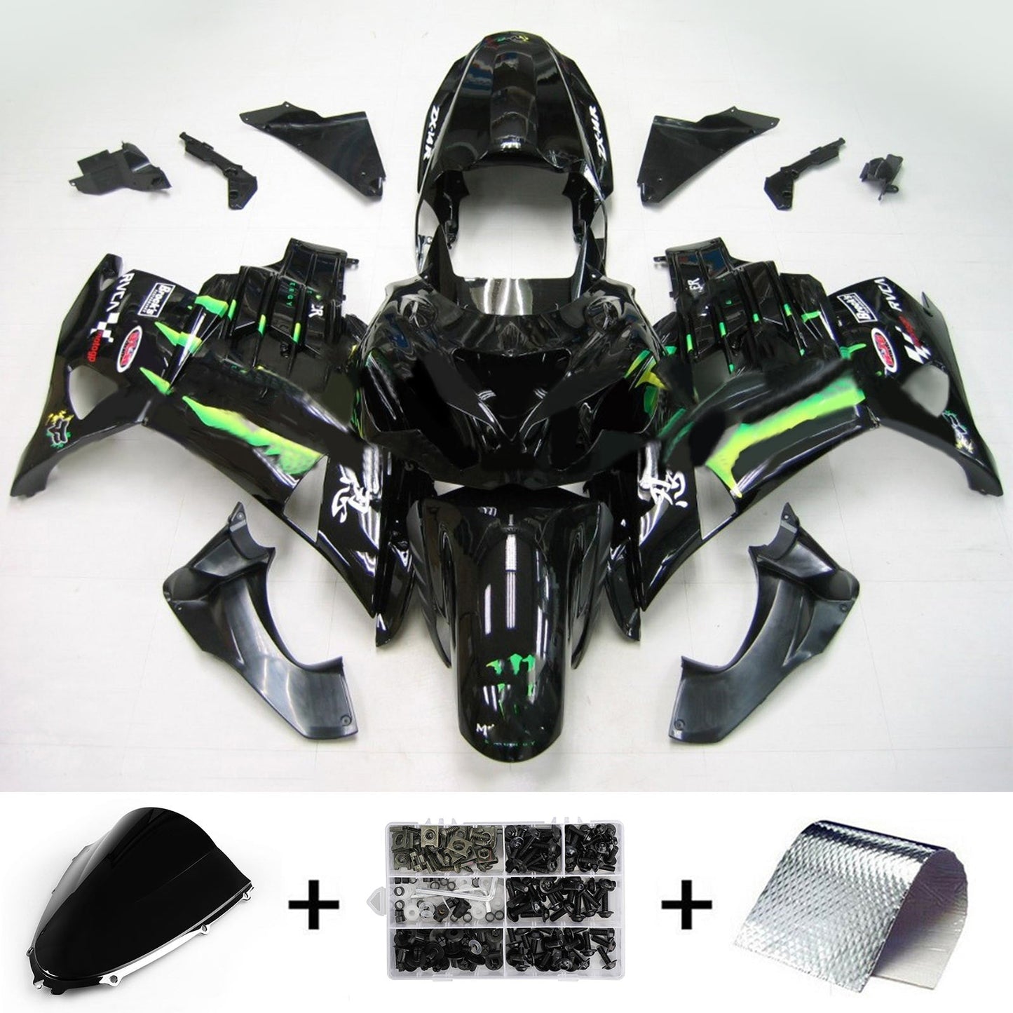 2012-2022 Kawasaki ZX14R ZZR1400 Fairing Kit Bodywork