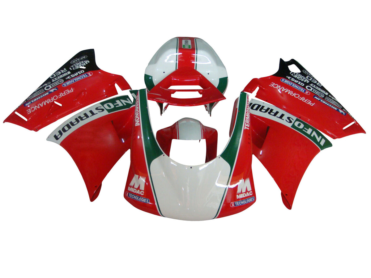 1996-2002 Fairing Kit Bodywork ABS fit For Ducati 996 748 Generic