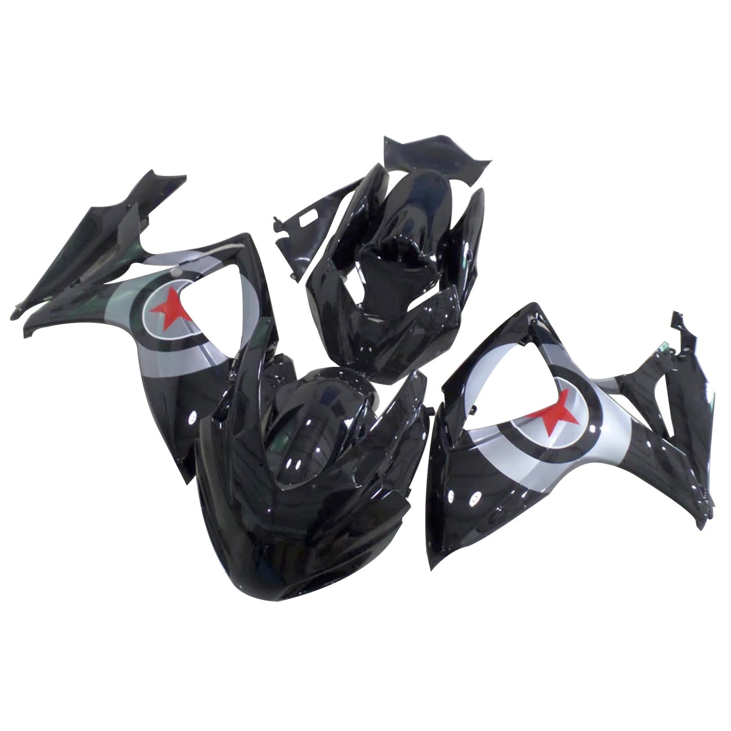 2006-2007 Suzuki GSXR 600/750 K6 Fairing Kit Bodywork Plastic ABS