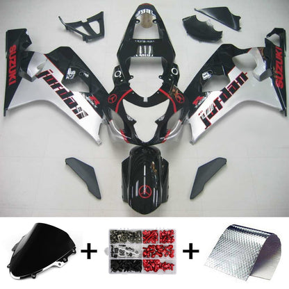 2004-2005 Suzuki GSXR 600/750 Fairing Kit Bodywork Plastic ABS