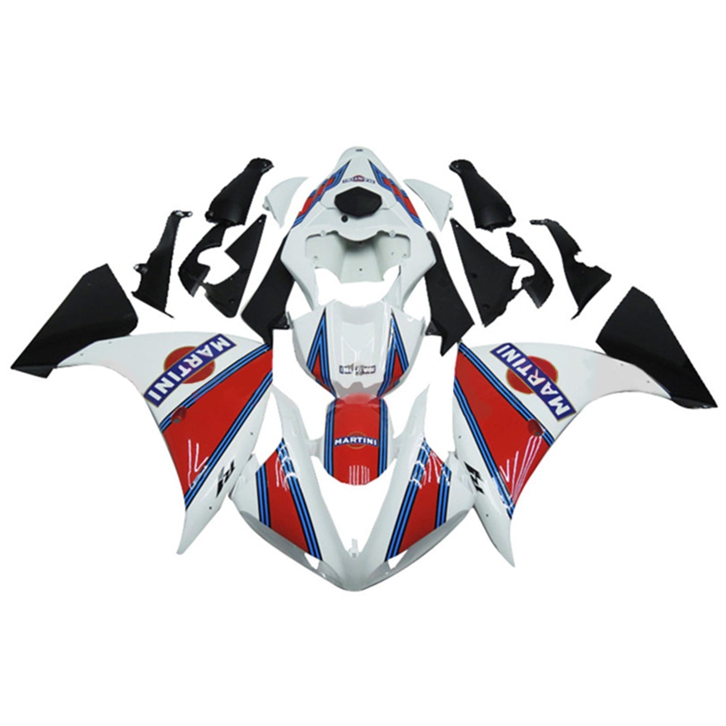 2012-2014 Yamaha YZF-R1 Fairing Kit Bodywork Plastic ABS