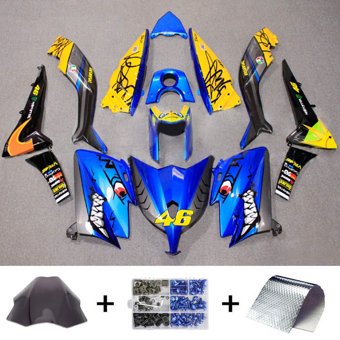 2012-2014 Yamaha T-Max TMAX530 Fairing Kit Bodywork