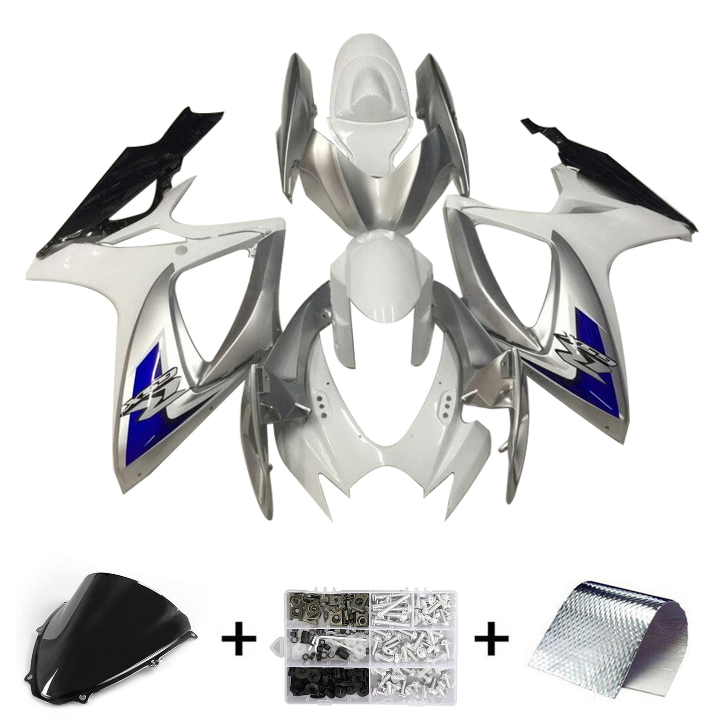 2006-2007 Suzuki GSXR 600/750 K6 Fairing Kit Bodywork Plastic ABS