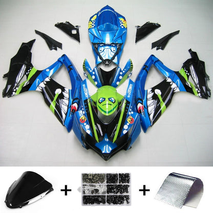 2008-2010 Suzuki GSXR 600/750 K8 Fairing Kit Bodywork Plastic ABS