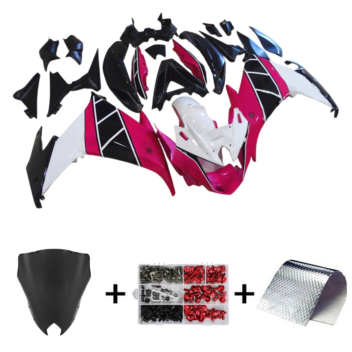 2009-2015 Yamaha FZ6R Fairing Kit Bodywork Plastic ABS