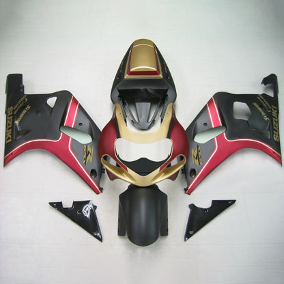 2001-2003 Suzuki GSXR750 Fairing Kit Bodywork Plastic ABS