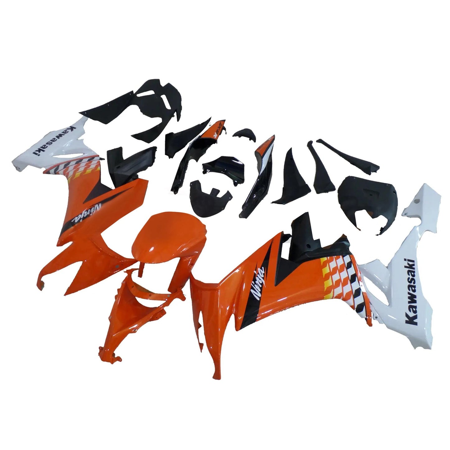 2008-2010 Kawasaki ZX10R Fairing Kit Bodywork Plastic ABS