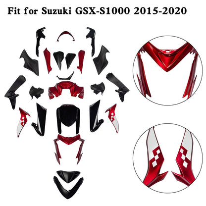 2015-2020 Suzuki GSX-S 1000 GSXS Plastic Bodywork Fairing Kit